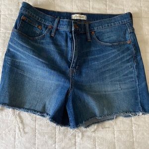 Madewell denim shorts